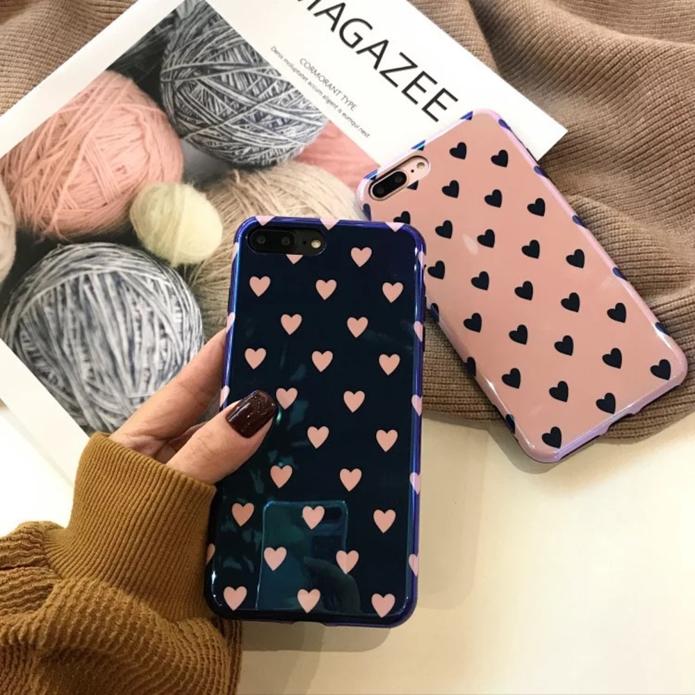 iPhone XR/XS/Max/8/+❤️️chic heart phone case - Picture 7 of 7